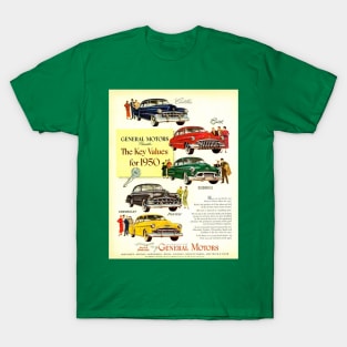 CLASSIC CAR VENTAGE 1950 T-Shirt
